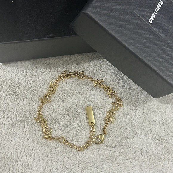 Yves Saint Laurent Bracelet 8 inch Length - Picture 5 of 6
